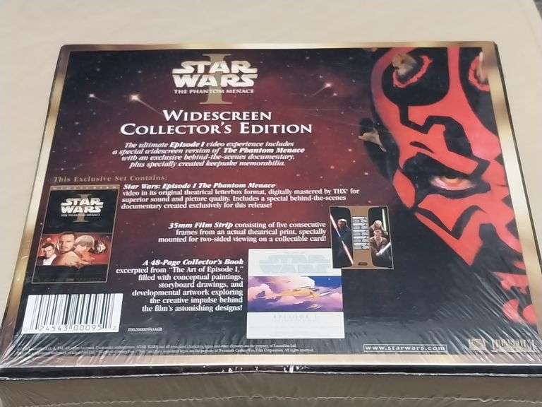 Star Wars Episode I Collector's VHS Box Set – Sealed