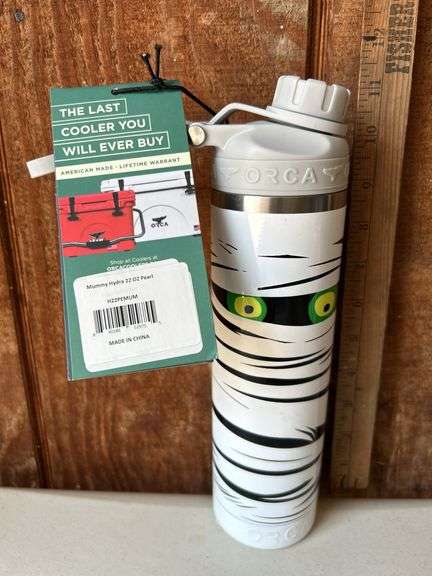 Orca Hydra 22 oz. Stainless Steel U.S.A. Made Tumbler Bottle Mummy Pearl