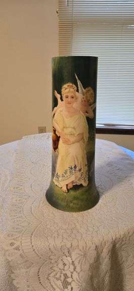 1895 Bleek German Hand Painted