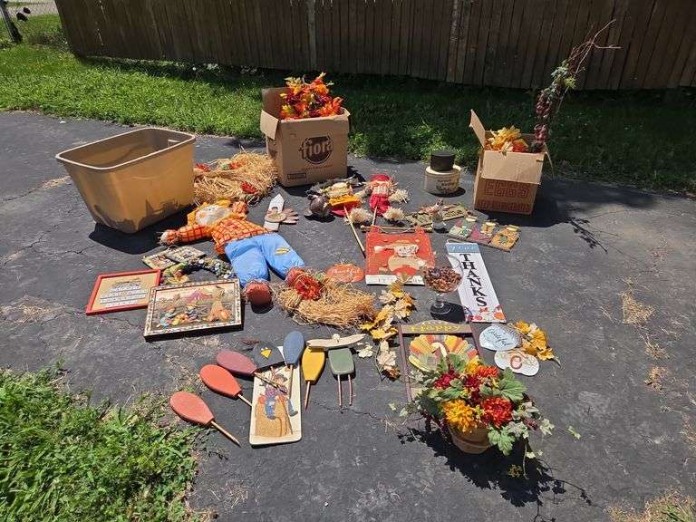 Large Lot of Fall decor