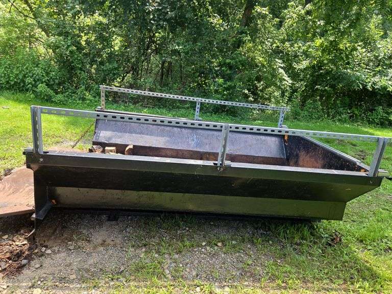 eight foot hydraulic dump bed insert