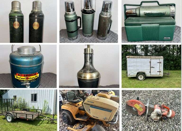 Vintage Stanley Collection, Cub Lawn Mowers, And More 