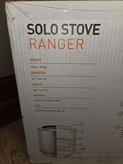 Ranger Solo Stove, portable fire pit