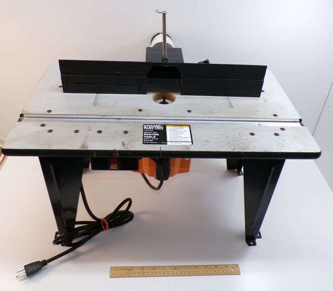 Tested Chicago Electric Power Tools Benchtop Router Table with 1-3/4 HP Router