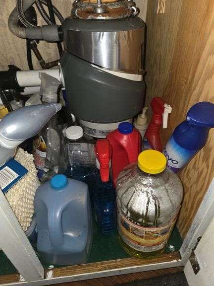 Kitchen cleaning items