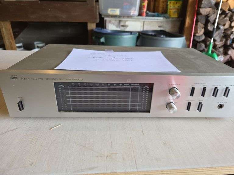 BSR SX-100 Real Time Frequency Spectrum Analyzer