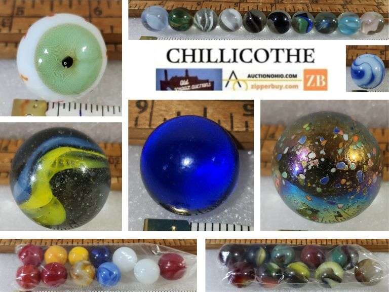 CHILLICOTHE: Collection Of Vintage Marbles