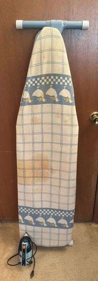 Ironing Board and Iron ￼