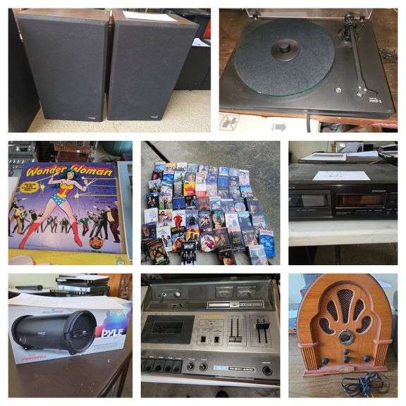 Vintage Stereo Equipment Marantz, Pioneer, Sansui, Music Hall TT, Klipsch, KG2 Speakers, Albums and more!!