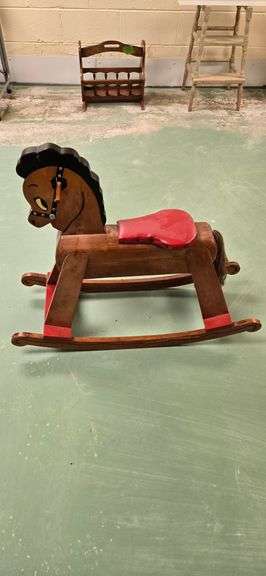 Wooden Rocking Horse