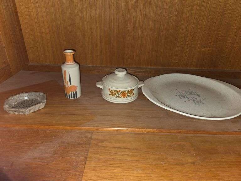 Variety of pottery