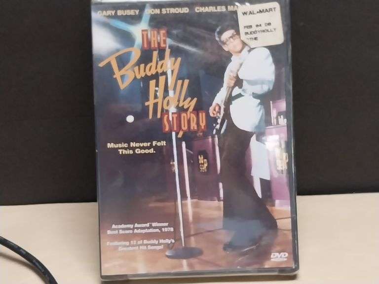 The Buddy Holly Story DVD – Starring Gary Busey (Sealed)