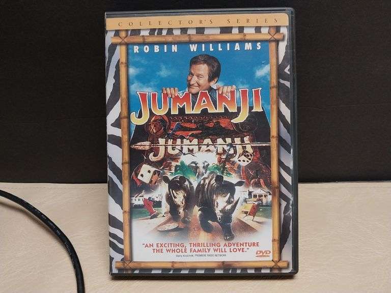 Jumanji DVD – Collector’s Series Edition Starring Robin Williams