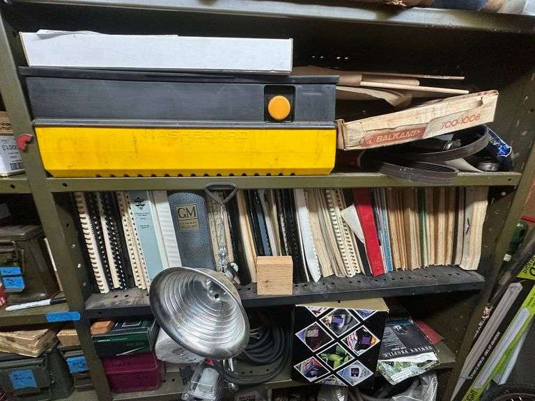Automotive Manuals, Balkamp Auto Parts Box, and Miscellaneous Workshop ...