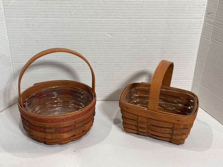 Longaberger Basket x 2