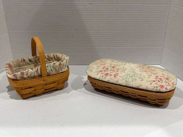 Longaberger Pair of Baskets x 2