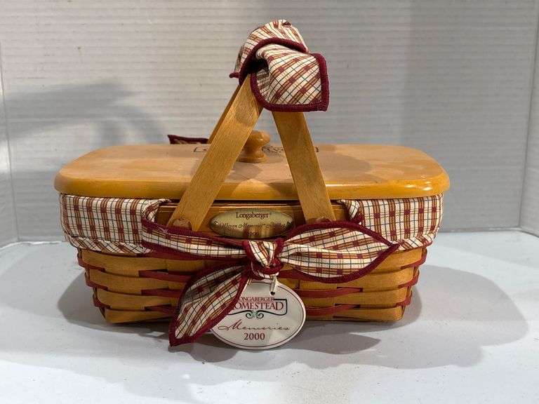 Longaberger Woven Memories Basket 2000