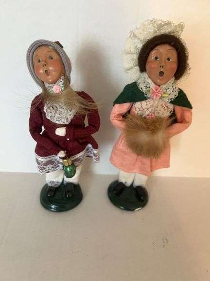 Signed Byers' Choice Ltd. LE Carolers