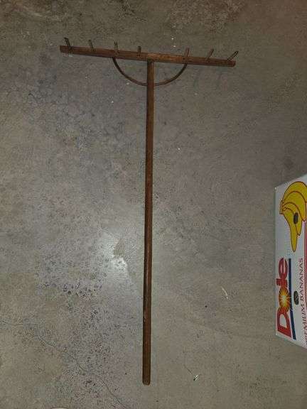 Wooden garden tool