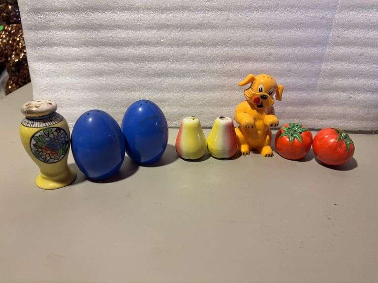Salt and pepper shakers