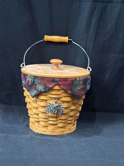 Longaberger Autum Pail Basket