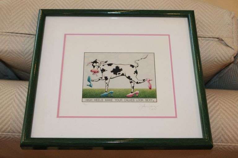 Cow Humor Print