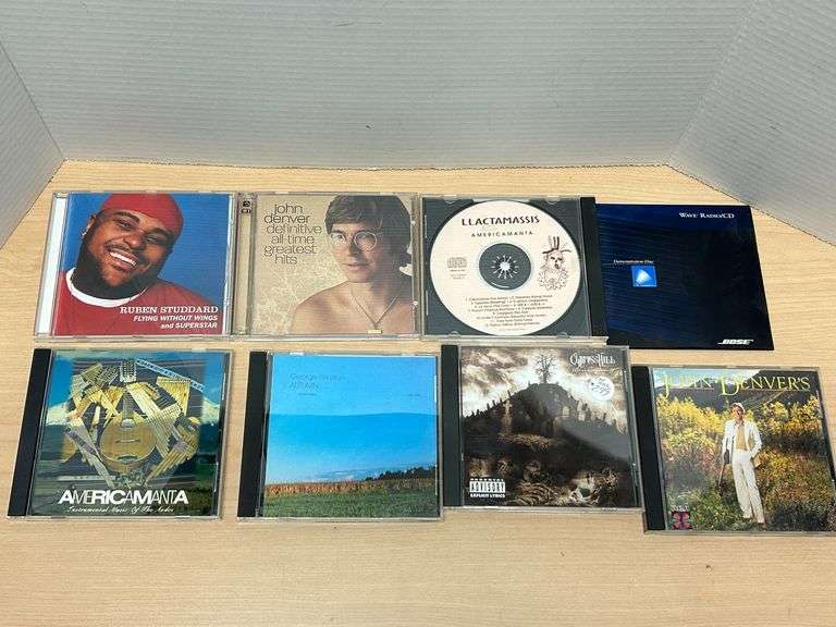 John Denver, Ruben Studdard, Cypress Hill & More CD Collection – 8 Titles