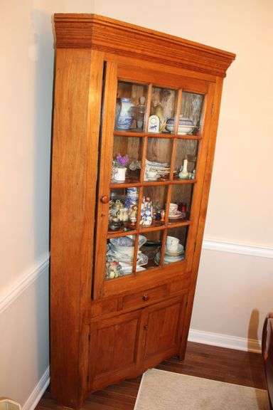 Corner China Cabinet