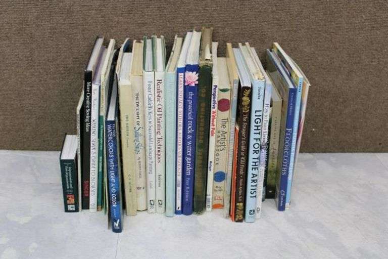 Art, Craft, and Gardening Books Collection