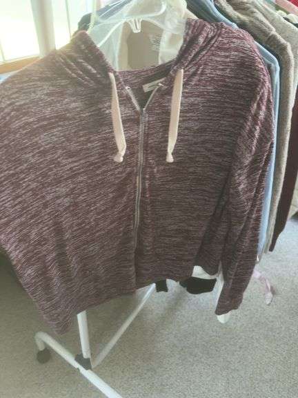 Woman’s size Large long sleeve blouses, sweaters, sweatshirts, shirts