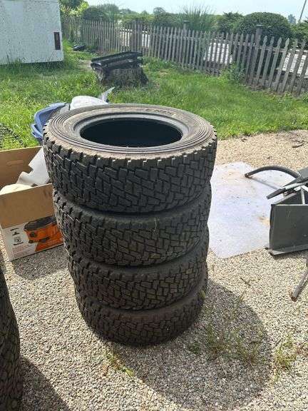 Four ZENITH M+S 121S Off-Road Tires