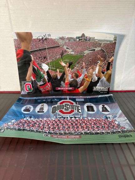 Signed Ohio State Poster