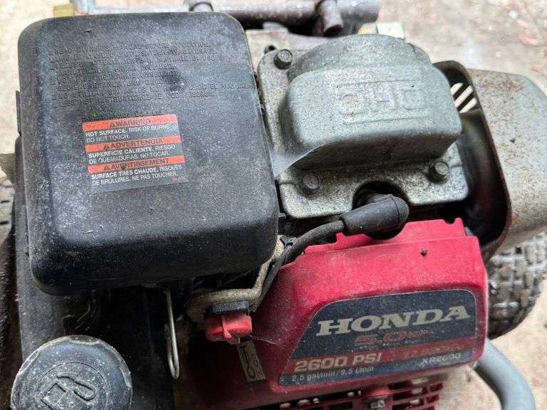 Excell XR2600 Pressure Washer Powered by Honda 5.0 HP Engine