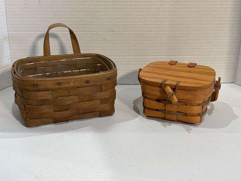 Longaberger Basket x 2