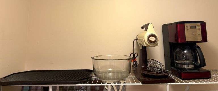 Mixer, Coffee Maker & Griddle
