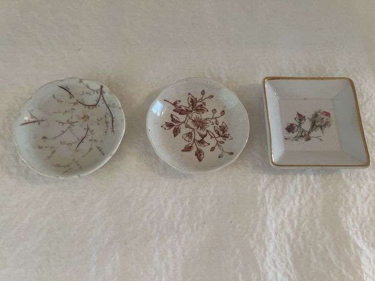 Antique Butter Pat Holders