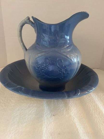 Antique Pitcher & Bowl