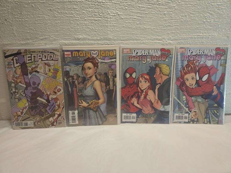 Qwenpool , SPIDER MAN MARY JANE 4PK