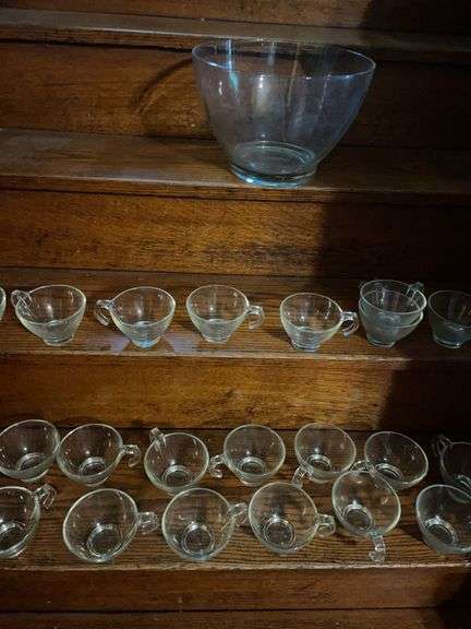 Large Bowl & 24 Cups