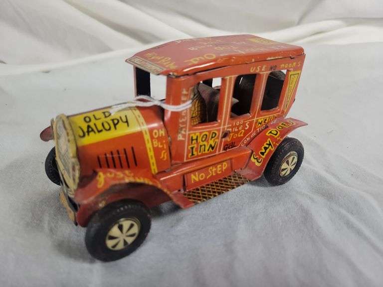Line Mar Tin Litho Old Jalopy