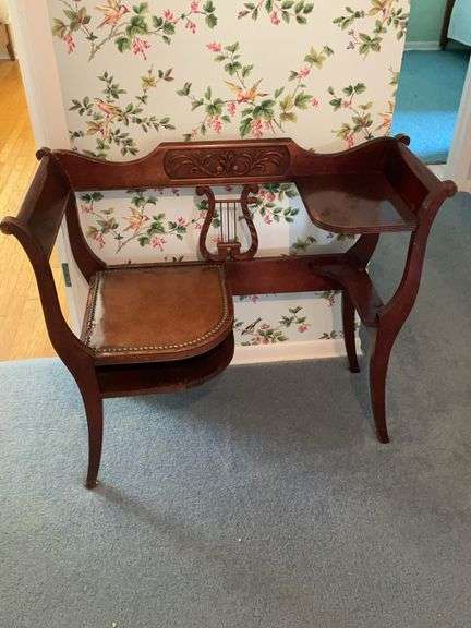 Vintage Telephone Bench