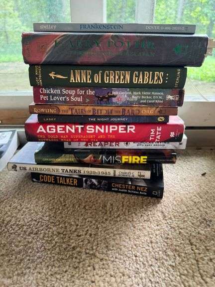 10 Mixed Paperback Books