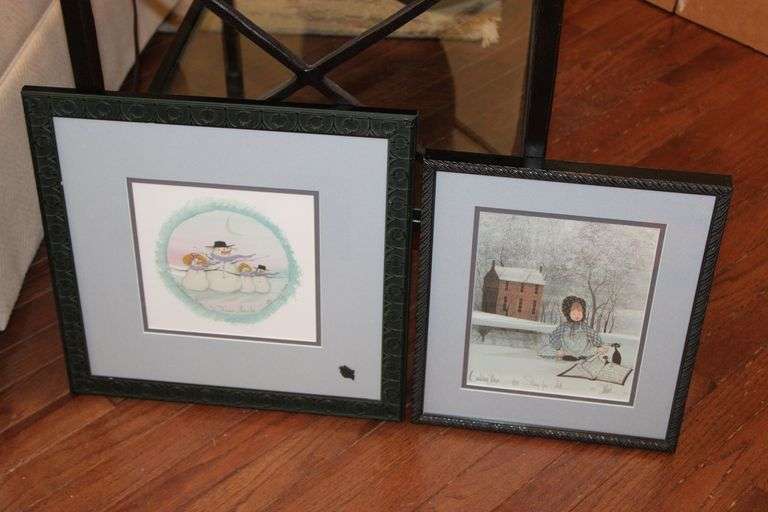 P. Buckley Moss Winter Prints