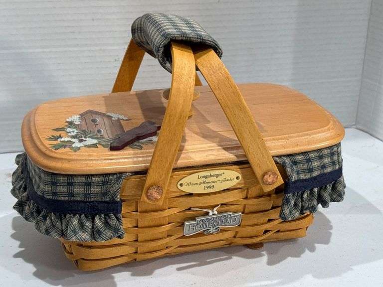 Longaberger Woven Memories Basket 1999