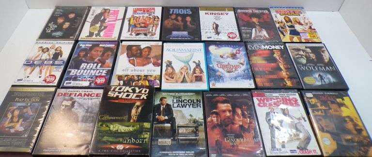 Lot of (21) Movie DVD's
