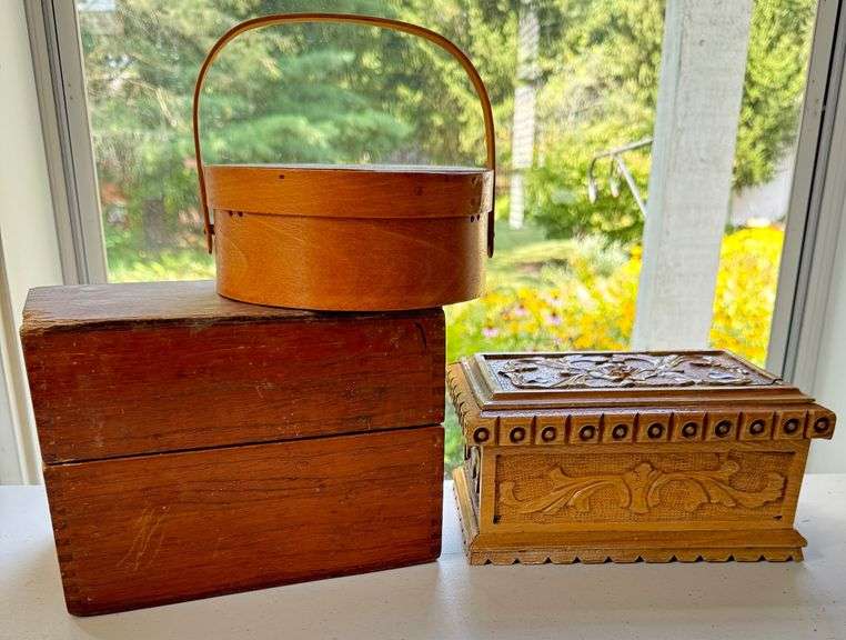 Vintage Wood Boxes