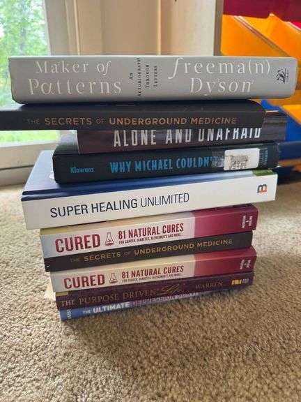 Nine Books on Health, Science, and Personal Development