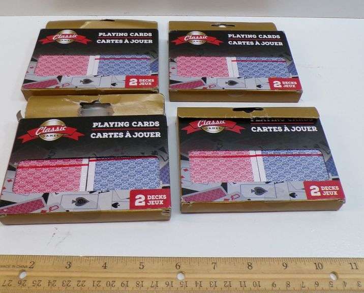 Lot of (8) New decks of cards