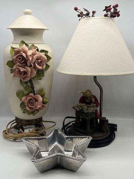 Accent Lamp & Decorative Dish