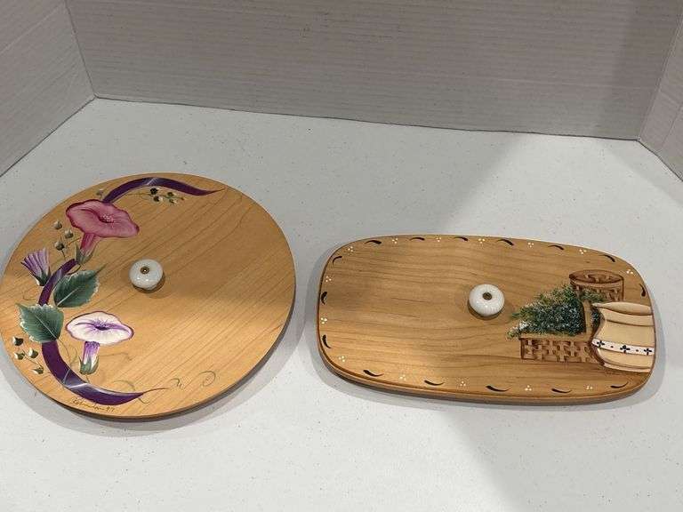 Longaberger Pair of Lids